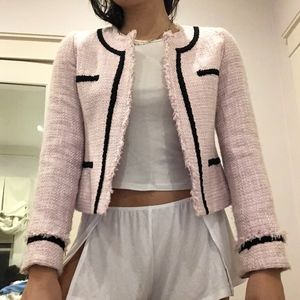 Tweed pink Jacket